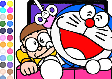 Download Doraemon Nobita Da Colorare - Disegni da colorare gratuiti