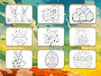 <b>Disegni da colorare di Pasqua - Easter coloring book