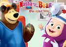 Masha e Orso dal dentista - Girl and the bear dentist game