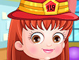 <b>Hazel diventa pompiere - Hazel firefighter dressup