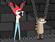 <b>Regular show rapimento - Mordecai saw game