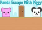 <b>Panda scappa con Piggy - Panda escape with piggy
