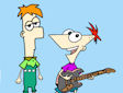 Gioco Colora Phineas e Ferb