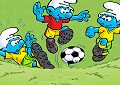 Gioco Puffi sfida calcio