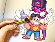 <b>Colora Shimmer e Shine - Steven universe coloring book