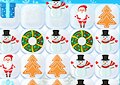 Connessioni simboli Natale - Xmas match 3