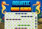 <b>Cerca le parole - Aquatic word search