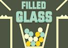 <b>Filled glass