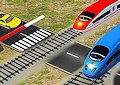 <b>Traffico al passaggio a livello - Railroad crossing 3D