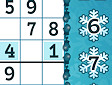 <b>Sudoku invernale - Winter sudoku