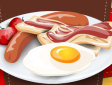 <b>Colazione inglese - Cooking eggs with bacon