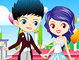 <b>I fidanzati - Cute flower boy and girl