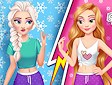 <b>Elsa e Rapunzel rivali - Elsa and rapunzel princess rivalry