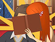 <b>Baci in biblioteca - Kissing in the library
