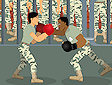 <b>Incontro di boxe - Army boxing