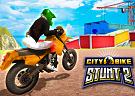 <b>City bike stunt 2