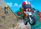 <b>Crazy bike racing - Crazy 2 player moto racing