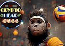 <b>Calciatori testoni Scimmie - Crypto head ball