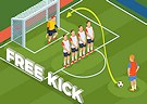 <b>Calci di punizione - Free kick