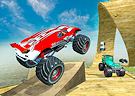 <b>Monster truck acrobazie - Mega ramp monster truck race