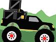 Gioco Monster truck nella foresta