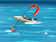 <b>Paracadute in acqua - Paradise island