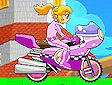 <b>Peach in moto - Peach bike game