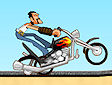 <b>Motociclista folle - Stunt guy tricky rider