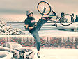 <b>Bmx sulla neve - Winter bmx jam