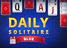 <b>Solitario del giorno Klondike - Daily solitaire blue