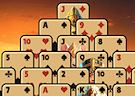 Gioco Pyramid solitaire antico Egitto