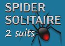 Gioco Spider solitario 2 suits
