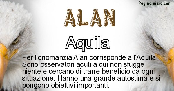 Alan - Animale associato al nome Alan