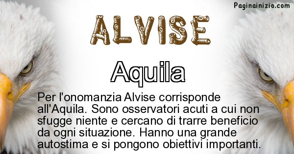 Alvise - Animale associato al nome Alvise