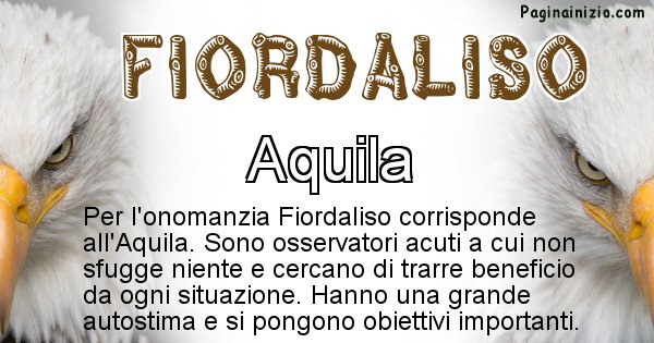 Fiordaliso - Animale associato al nome Fiordaliso