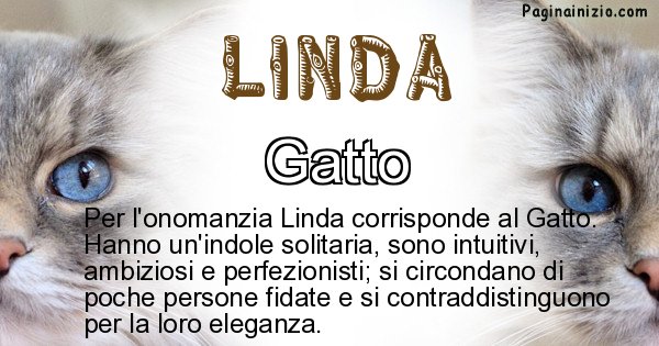 Linda - Animale associato al nome Linda