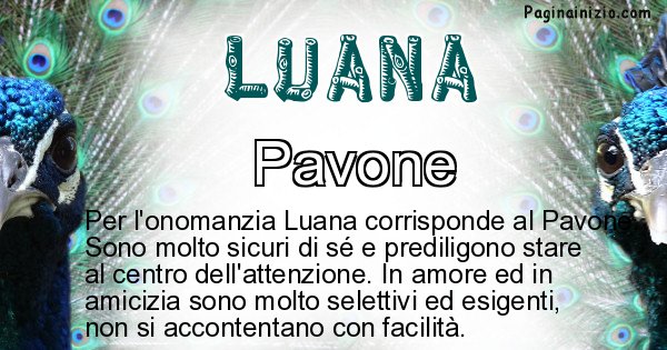 Luana - Animale associato al nome Luana