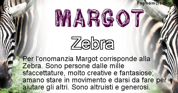 Margot - Animale associato al nome Margot