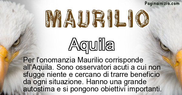 Maurilio - Animale associato al nome Maurilio