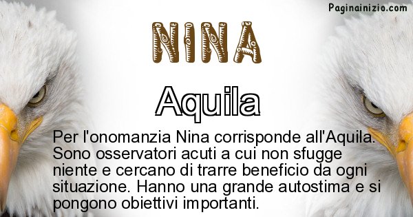 Nina - Animale associato al nome Nina
