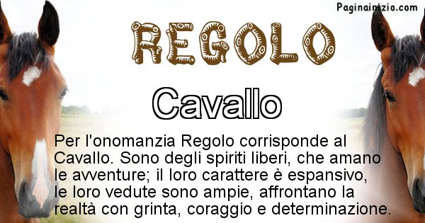 Regolo - Animale associato al nome Regolo