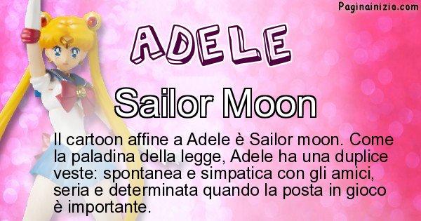 Adele - Personaggio dei cartoni associato a Adele