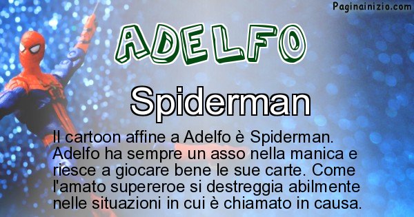 Adelfo - Personaggio dei cartoni associato a Adelfo