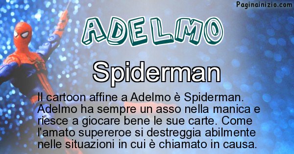 Adelmo - Personaggio dei cartoni associato a Adelmo