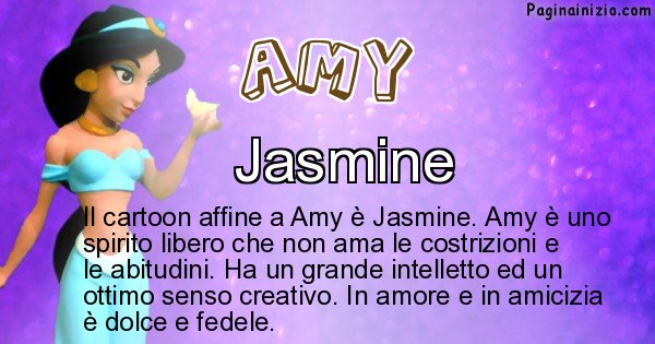 Amy - Personaggio dei cartoni associato a Amy