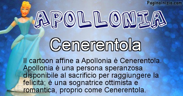 Apollonia - Personaggio dei cartoni associato a Apollonia