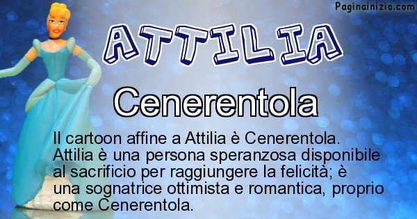 Attilia - Personaggio dei cartoni associato a Attilia