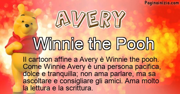 Avery - Personaggio dei cartoni associato a Avery