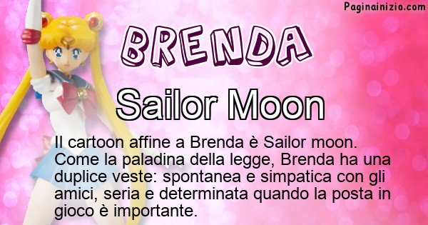 Brenda - Personaggio dei cartoni associato a Brenda