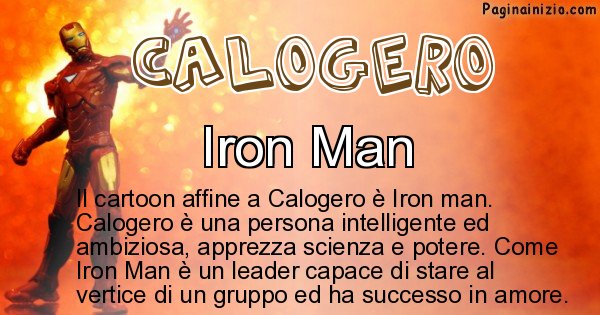 Calogero - Personaggio dei cartoni associato a Calogero